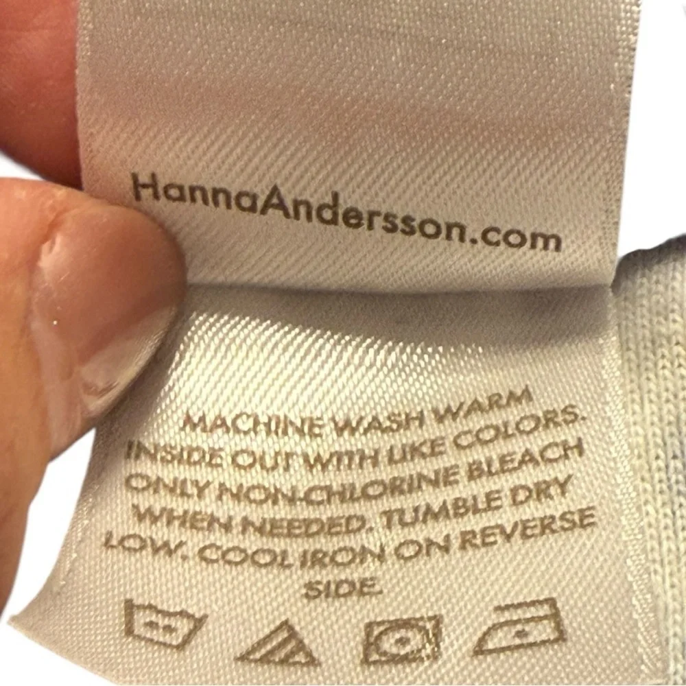 Hanna Andersson Organic Cotton Footless Sleeper Winter Village Print 3–6 Months